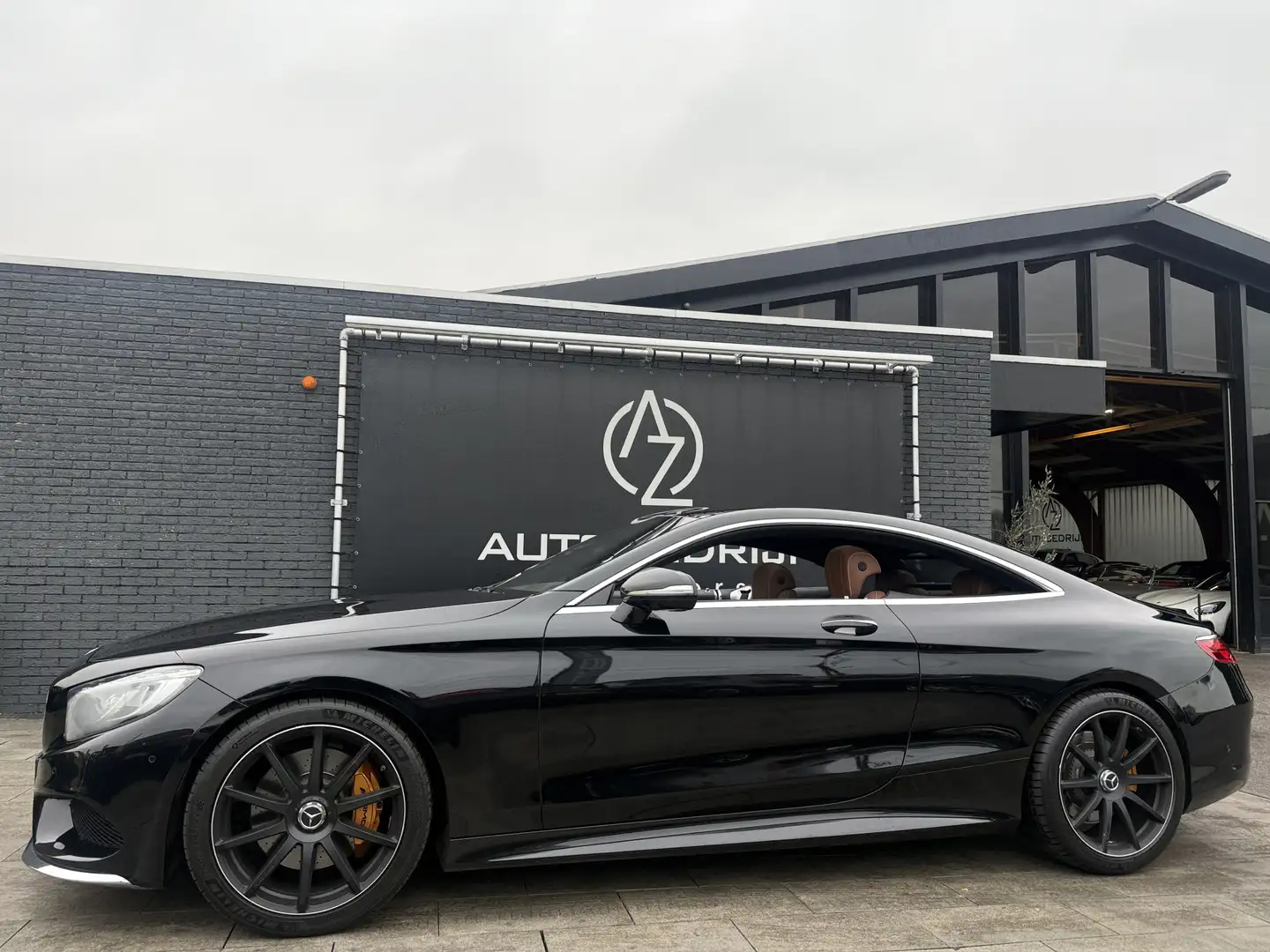 Mercedes-Benz S 500 Coupé 4Matic Designo*glasdak*VOL OPTIES Noir - 1