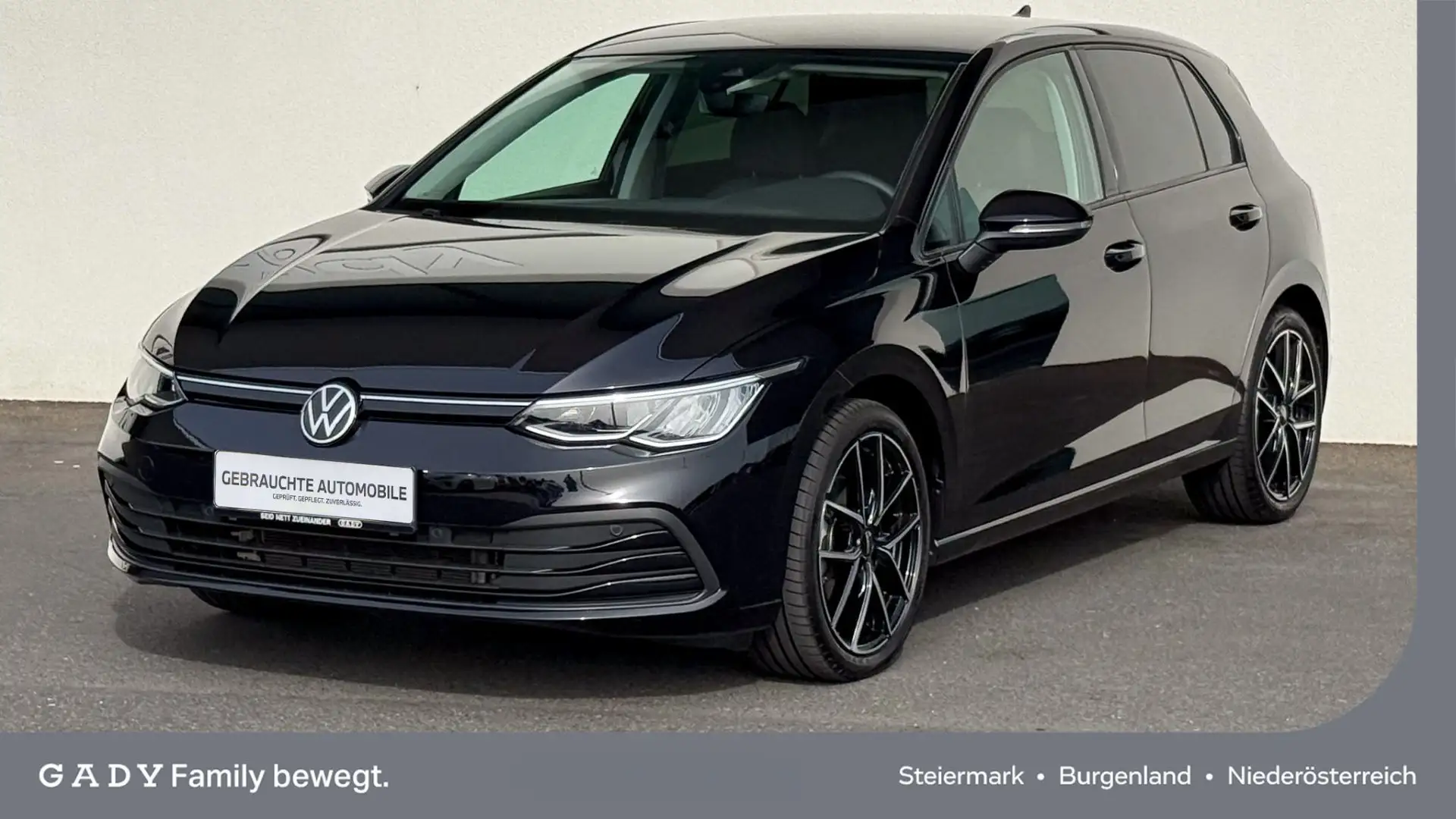 Volkswagen Golf 2,0 TDI Style DSG Schwarz - 1