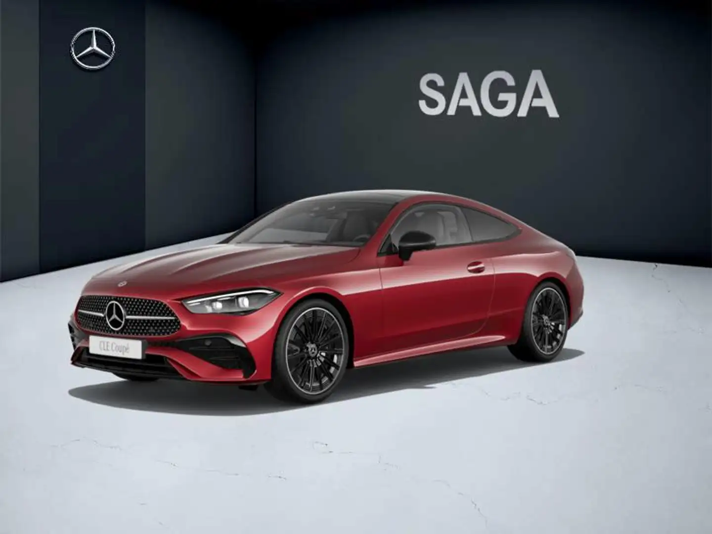 Mercedes-Benz Coupé 220 d AMG Line Rouge - 1