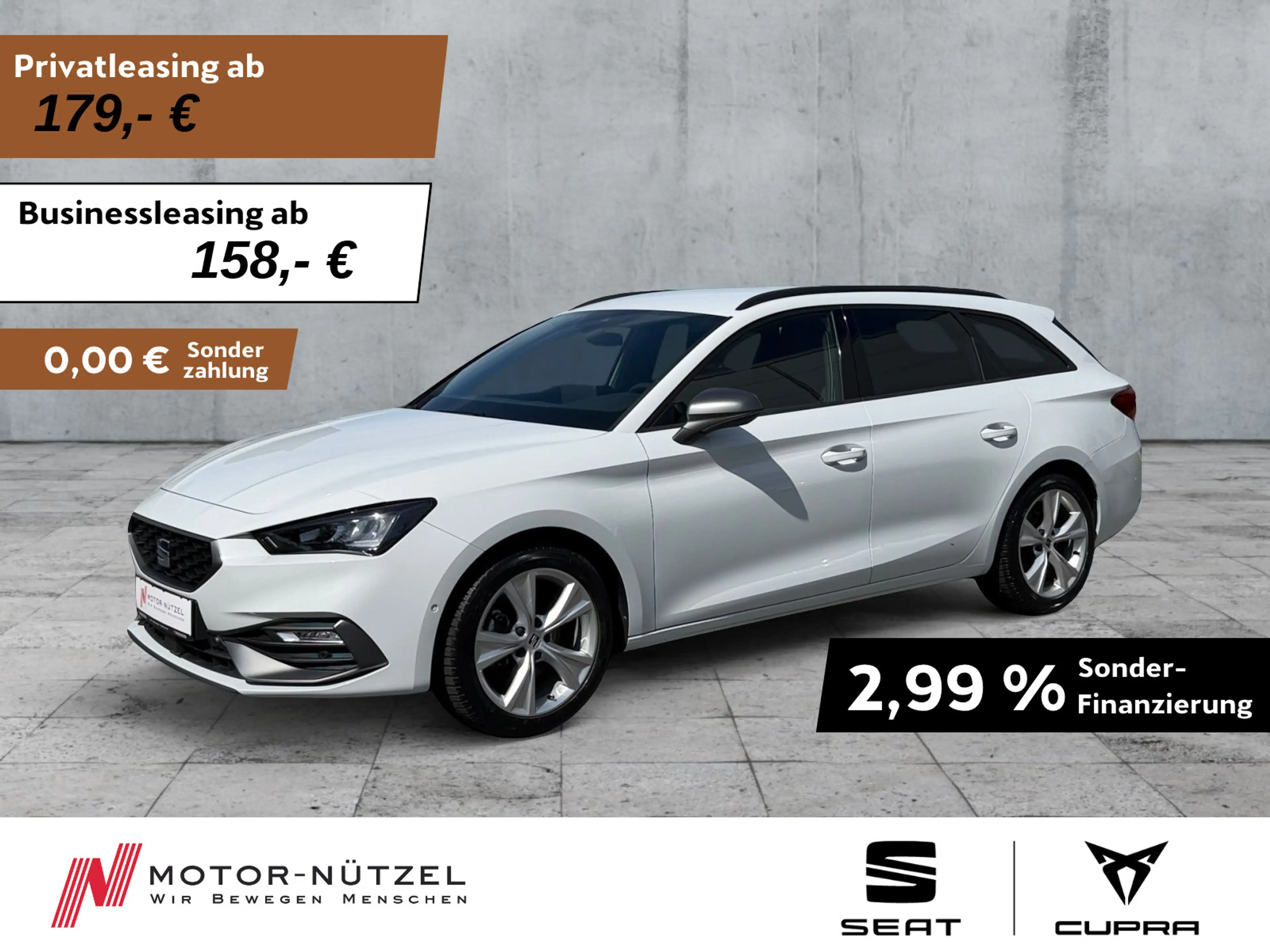 SEAT Leon ST 1.5 eTSI DSG FR-LINE LED+NAV+ACC+SHZ+RFK