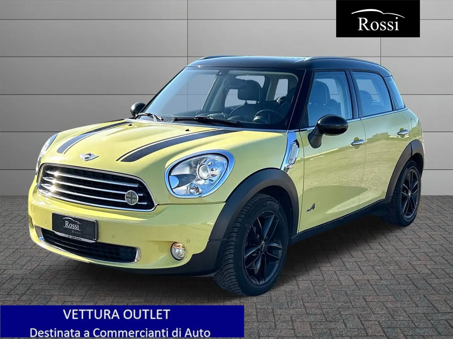 MINI Cooper D Countryman countryman 2.0 Cooper D all4 auto Jaune - 1