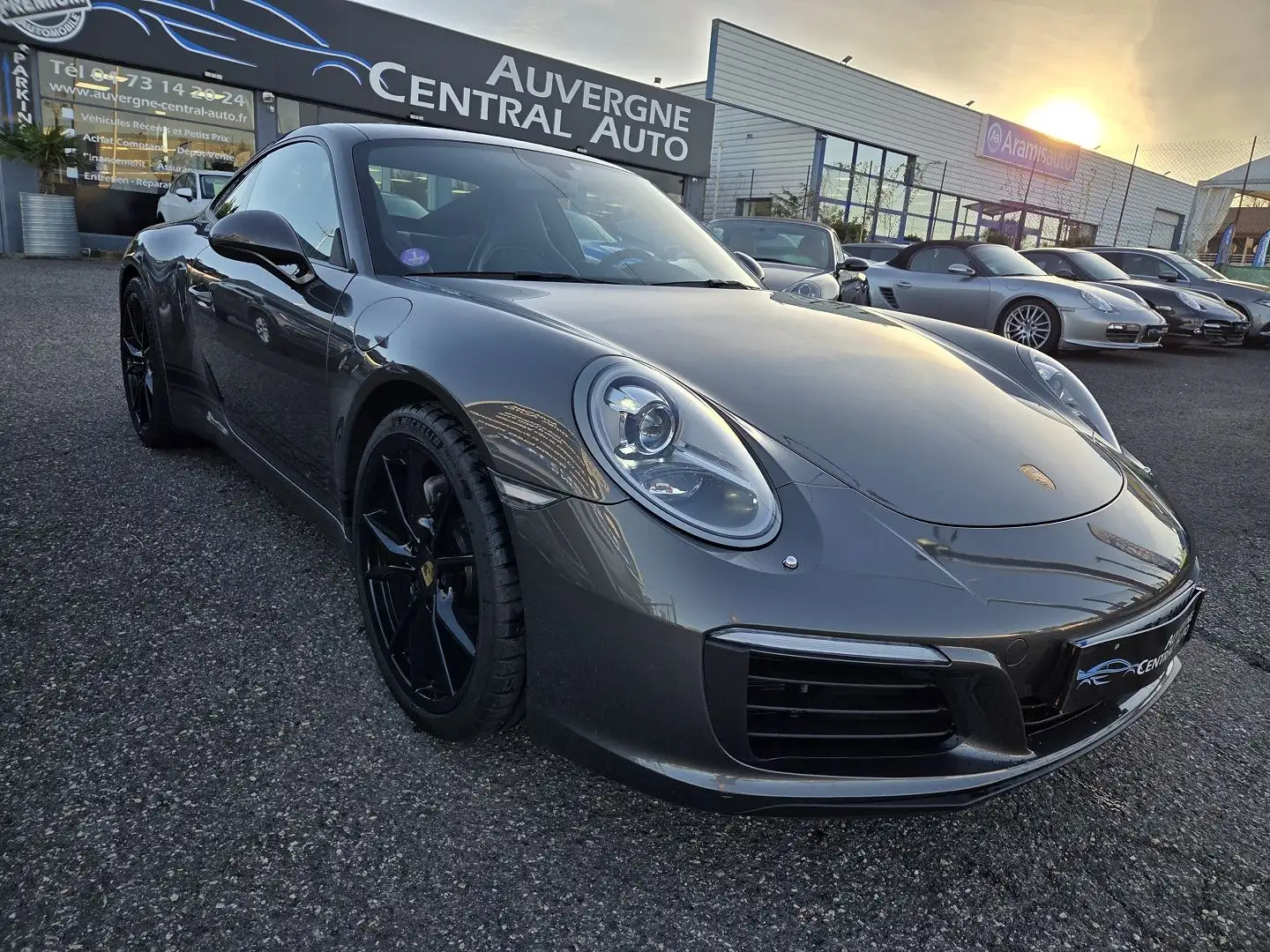 Porsche 911 (991) 3.0 370CH PDK Gris - 1