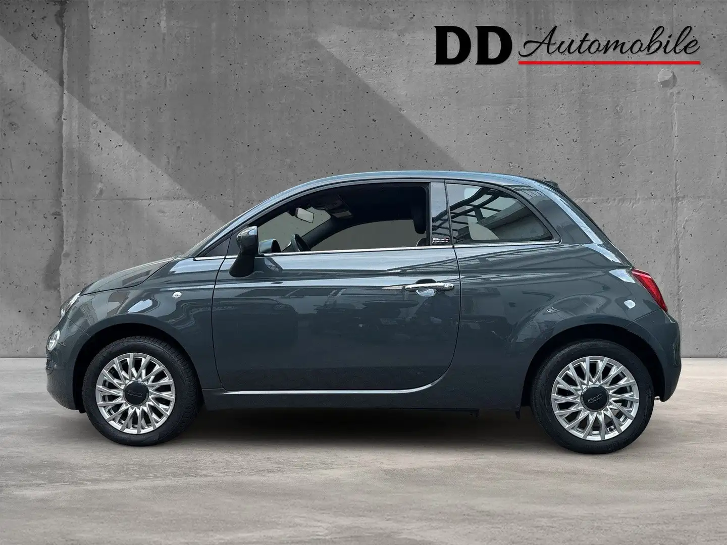 Fiat 500C Lounge*Cabrio*Klima*Alu*TÜV neu* Gris - 2
