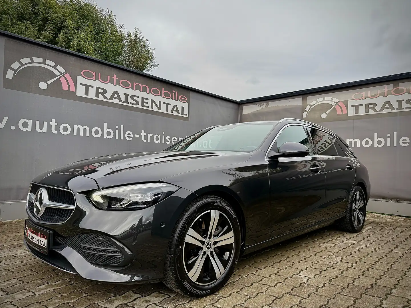 Mercedes-Benz C 220 T d/LED-Scheinwerfer/ Standheizung/Leder! Grau - 1