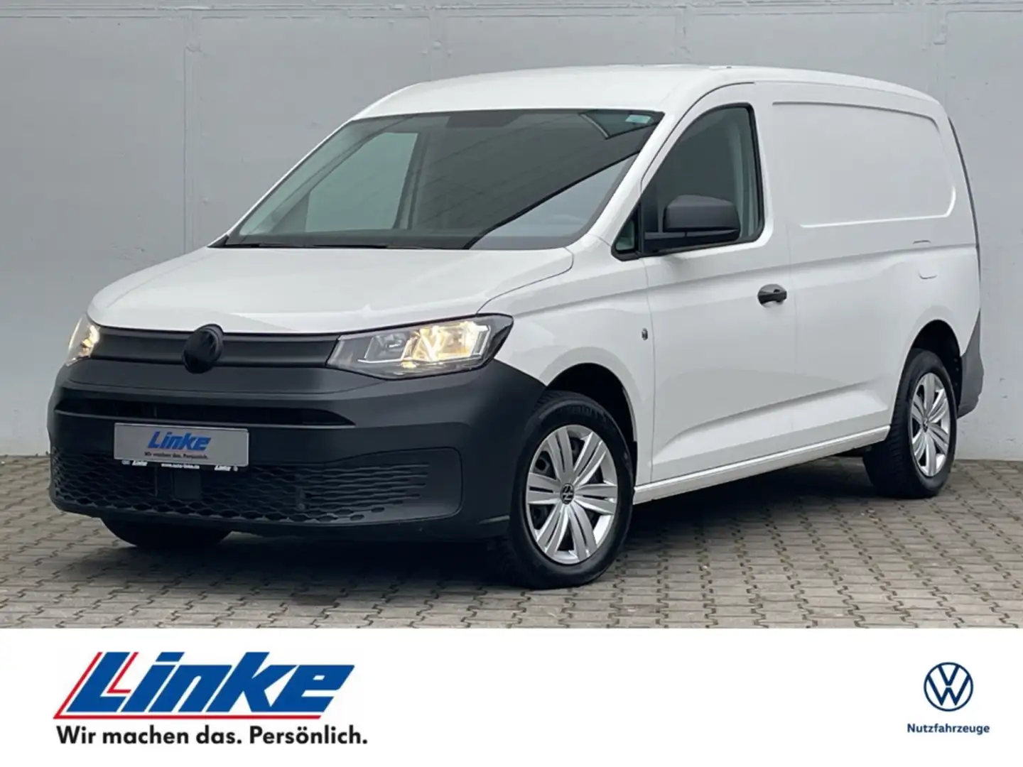Volkswagen Caddy Cargo 2.0 TDI AHK/Kamera/Sitzheizung DAB+ Weiß - 1