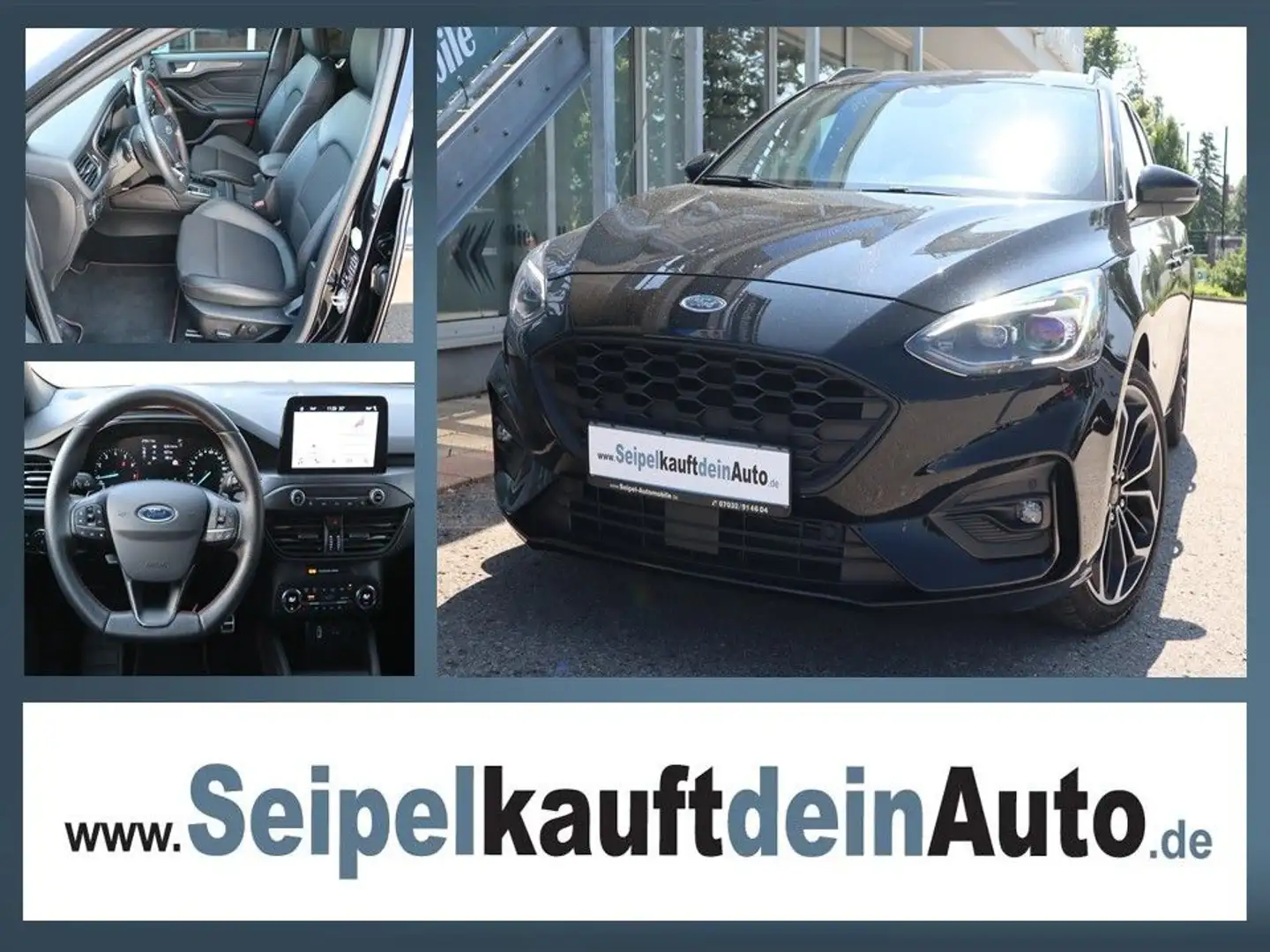 Ford Focus Turnier ST-Line 1.5l EcoBoost*Automatik* Noir - 1