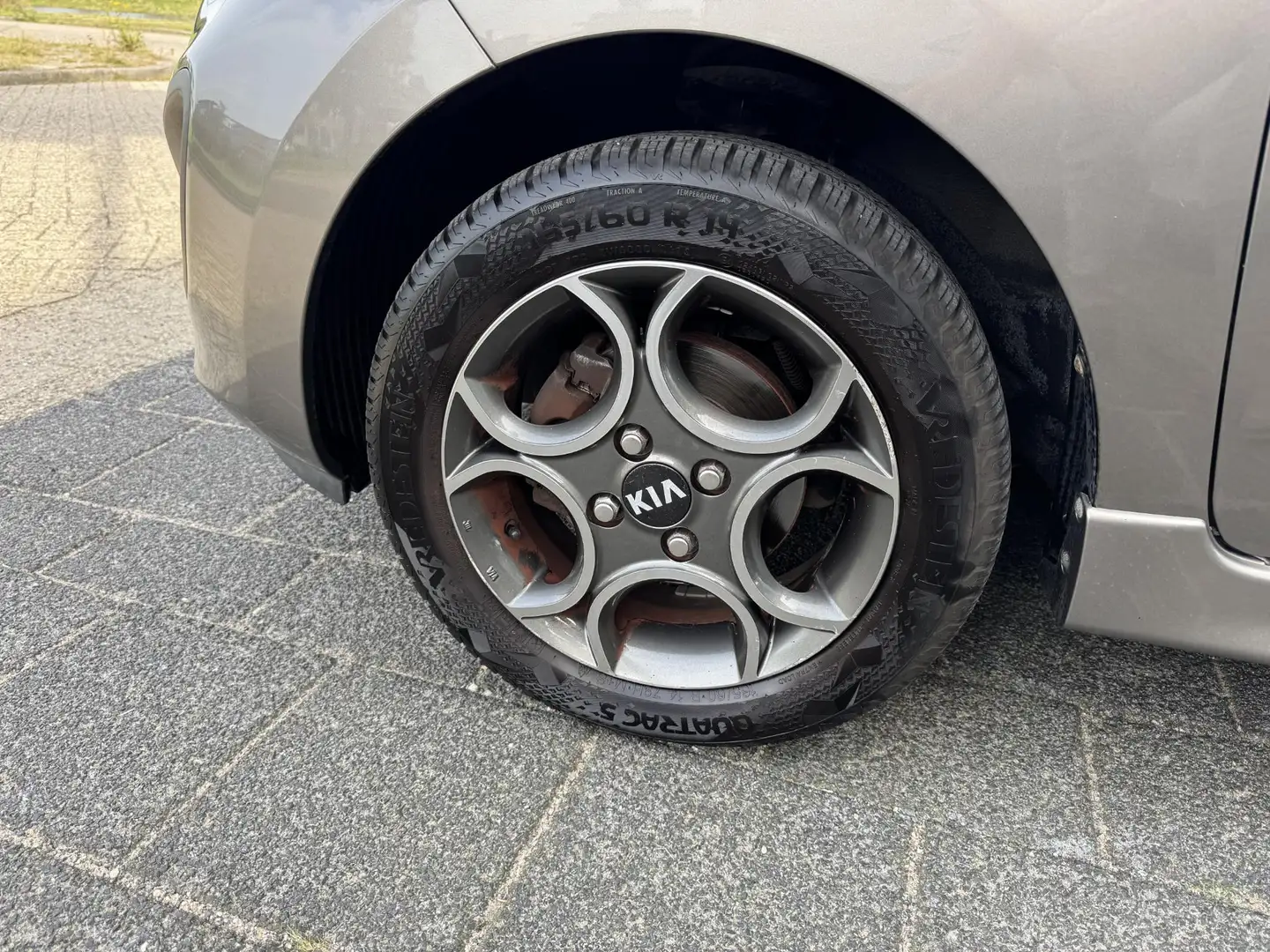 Kia Picanto 1.0 CVVT Design Edition | Eerste Eigenaar | Dealer Grijs - 2