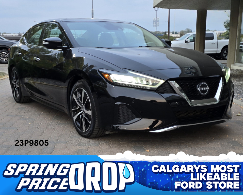 Black 2023 Nissan Maxima Sedan Continuously Variable Transmission