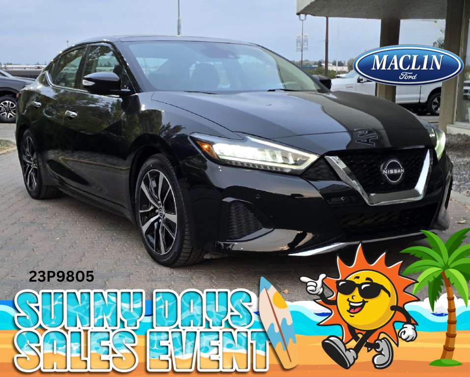 Black 2023 Nissan Maxima Sedan Continuously Variable Transmission