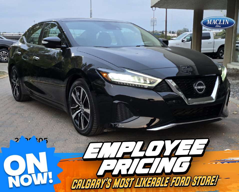 Black 2023 Nissan Maxima Sedan Continuously Variable Transmission