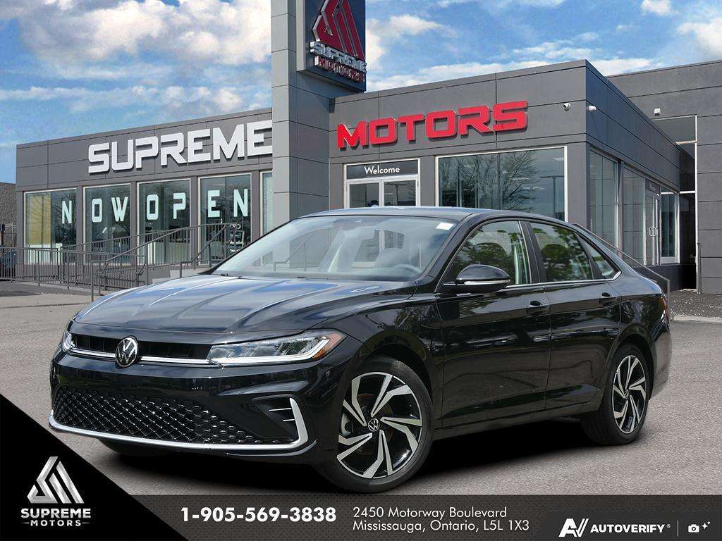 2026 Volkswagen Jetta HIGHLINE / CLEAN CARFAX / SUNROOF / LEATHER / NAVI