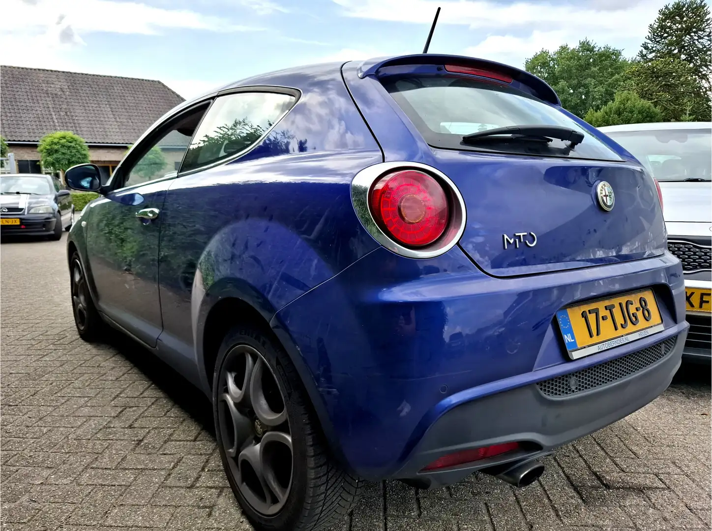 Alfa Romeo MiTo 1.3 JTDm ECO Distinctive CLIMA/NAVI/CRUISE/OPEN DA Blauw - 2