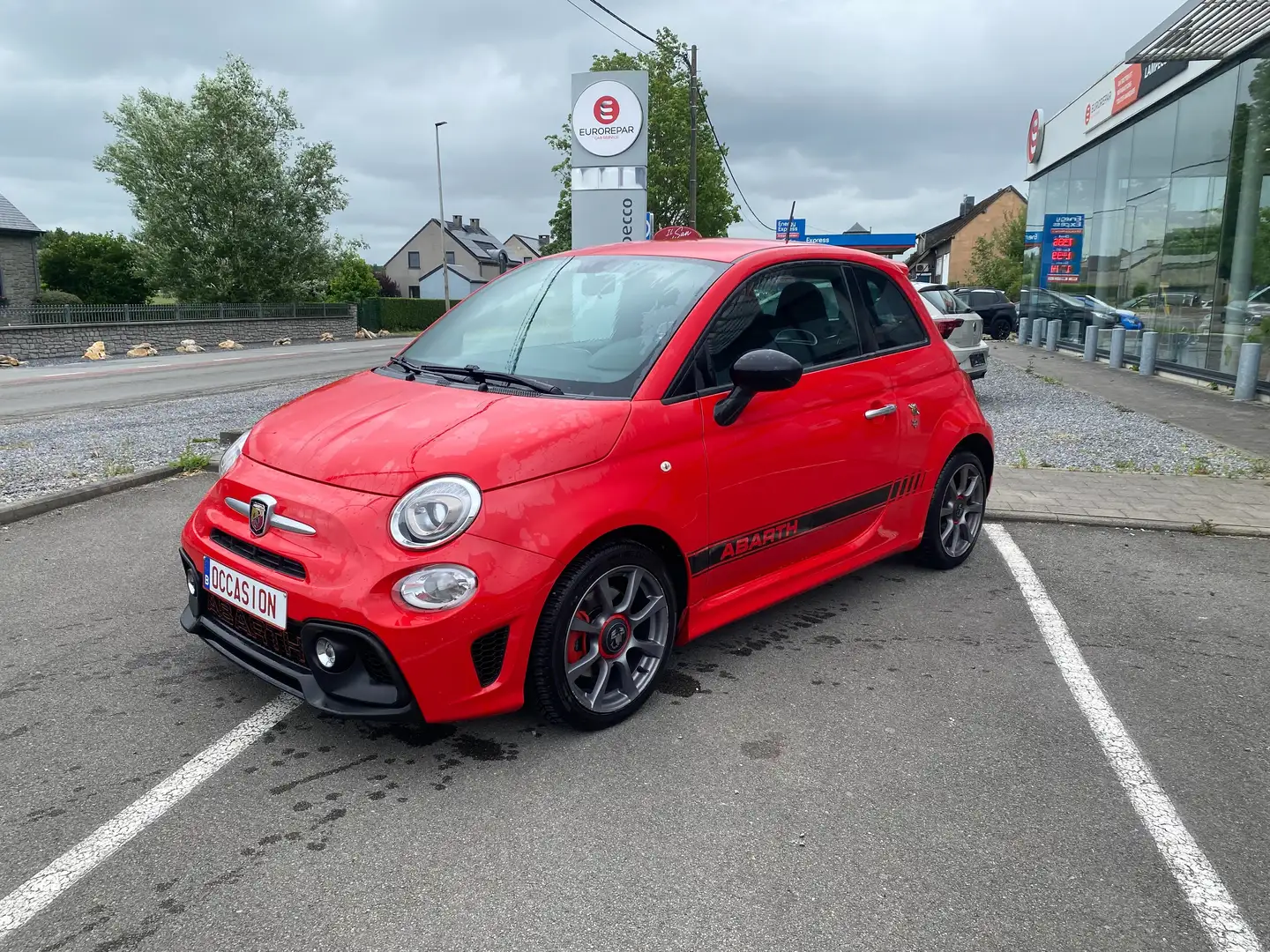 Abarth 595 1.4 T-Jet 136CV GARANTIE 12MOIS DISTRI OK Rood - 1