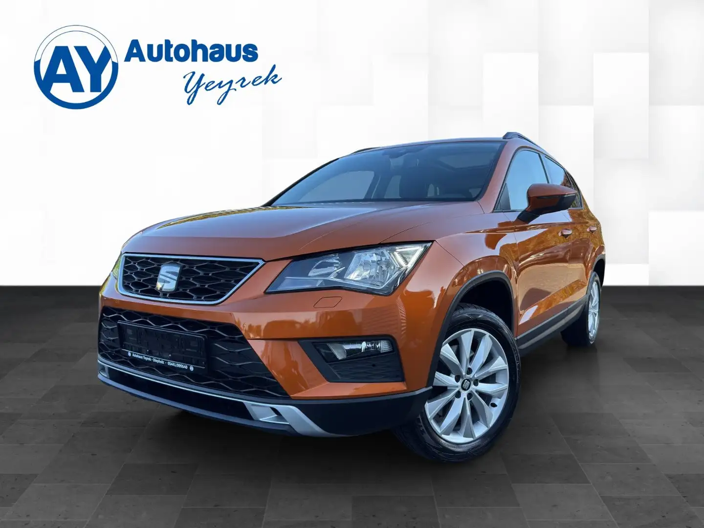 SEAT Ateca Style 1.4 TSI DSG *Media*AHK*SHZ*Pano* Orange - 1