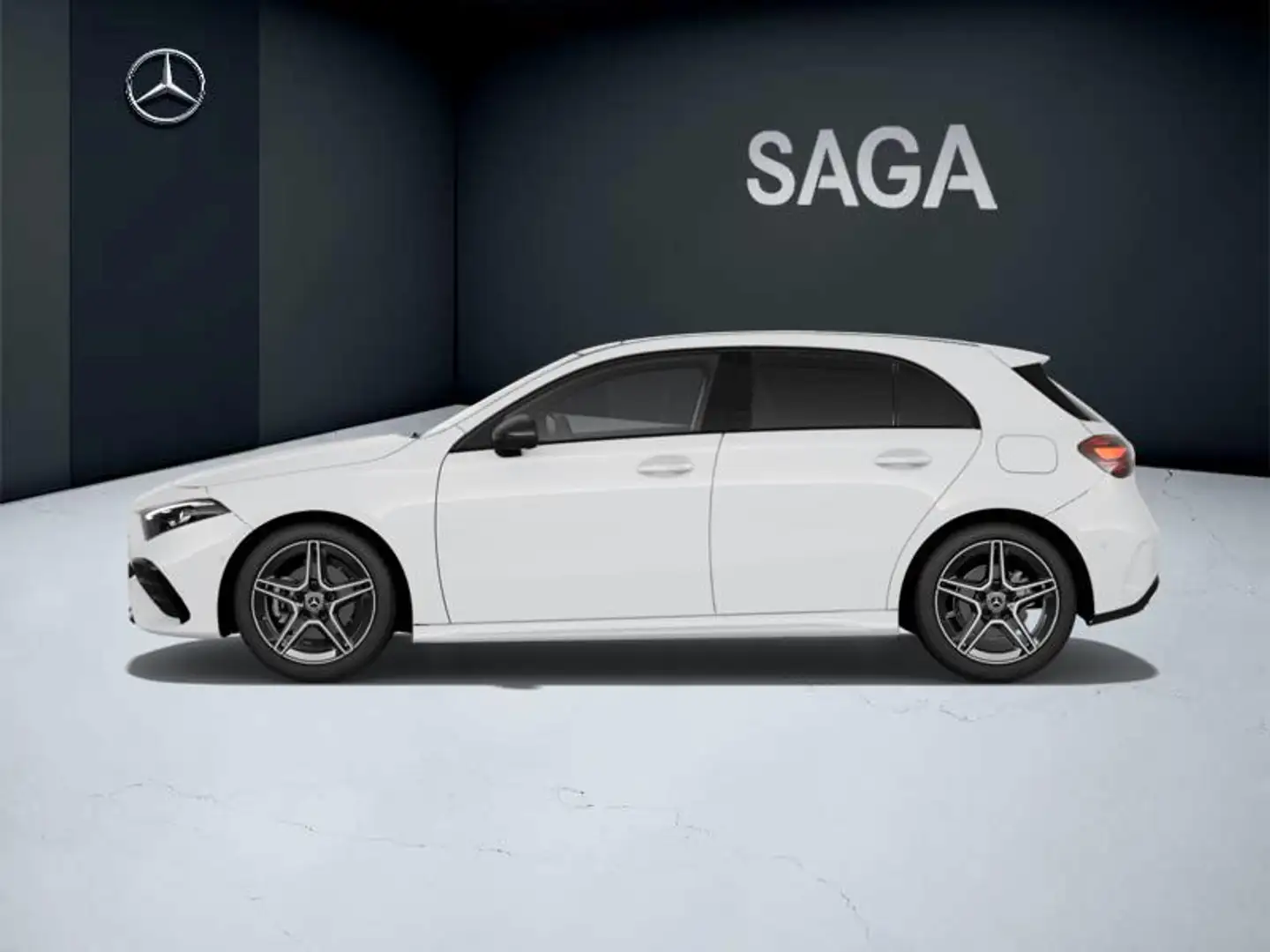 Mercedes-Benz A 180 AMG Line Alb - 2