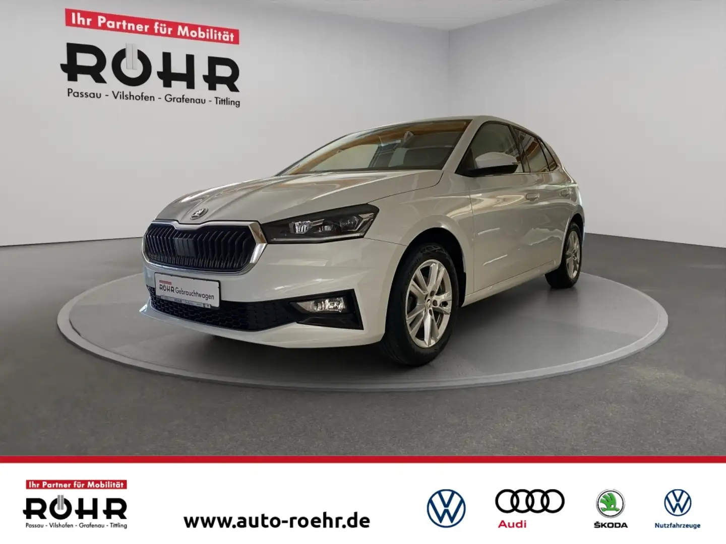 Skoda Fabia Style 1.0 TSI (DAB.EPH.LED.Kamera) Weiß - 1