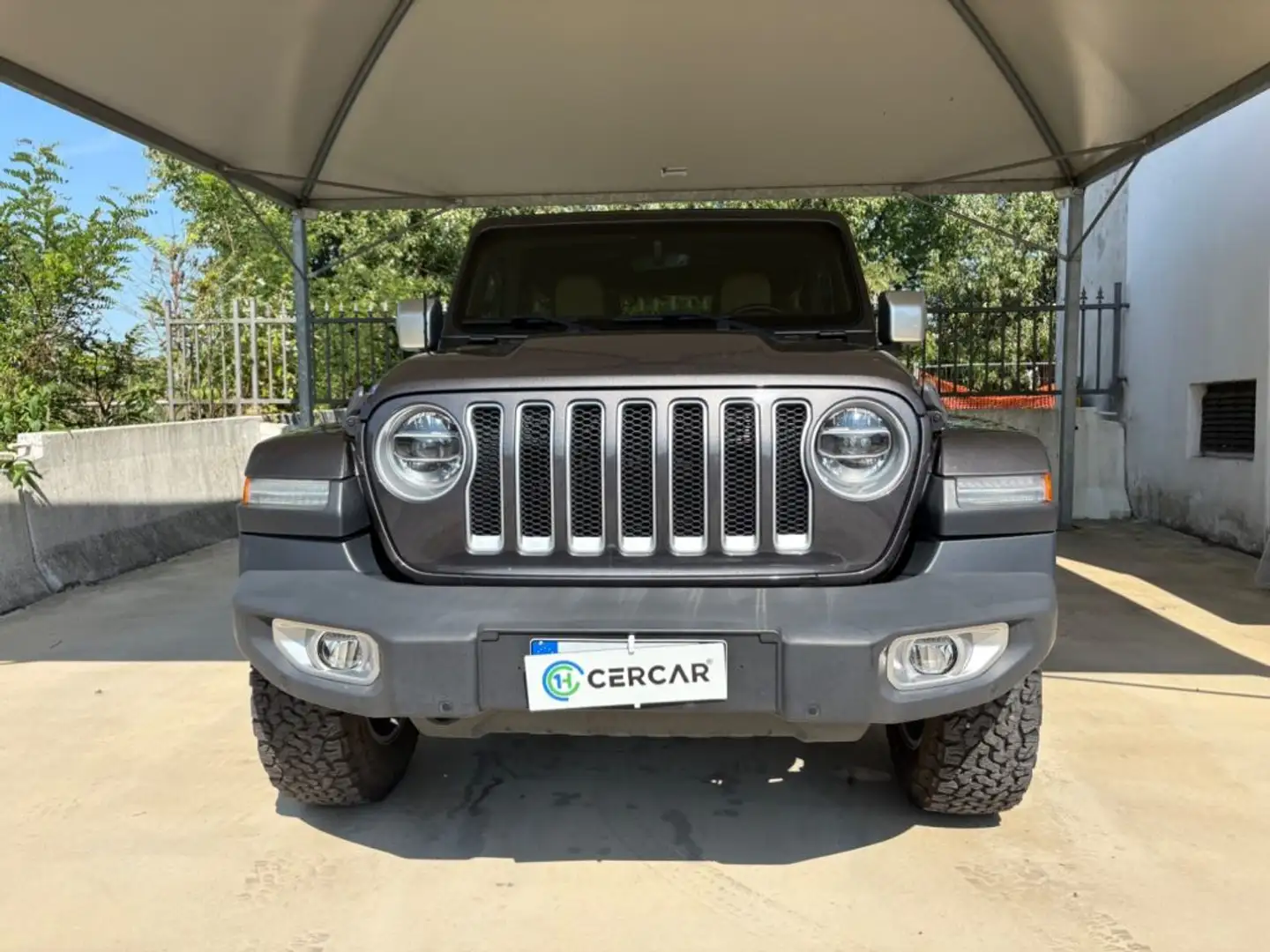 Jeep Wrangler Unlimited 2.2 Mjt II Sahara TETTO/CABRIO 6-DTEMP Gri - 2