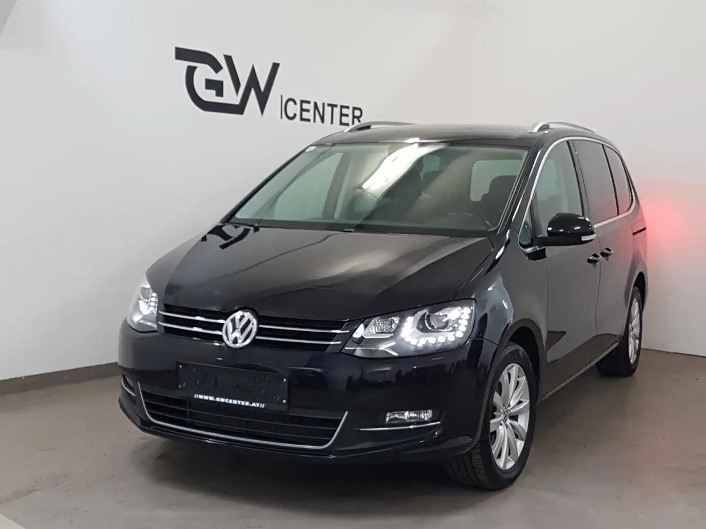 Volkswagen Sharan Highline Standheizung Elektrische Schiebetüren Schwarz - 1