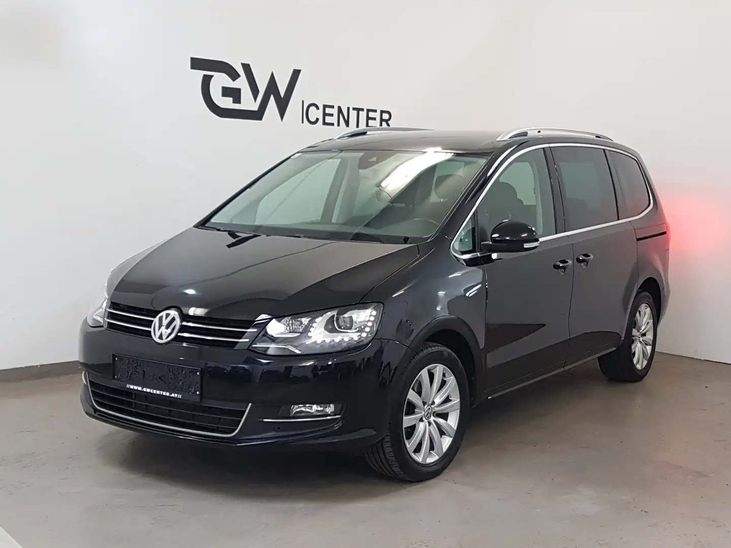 Volkswagen Sharan Highline Standheizung Elektrische Schiebetüren Schwarz - 2