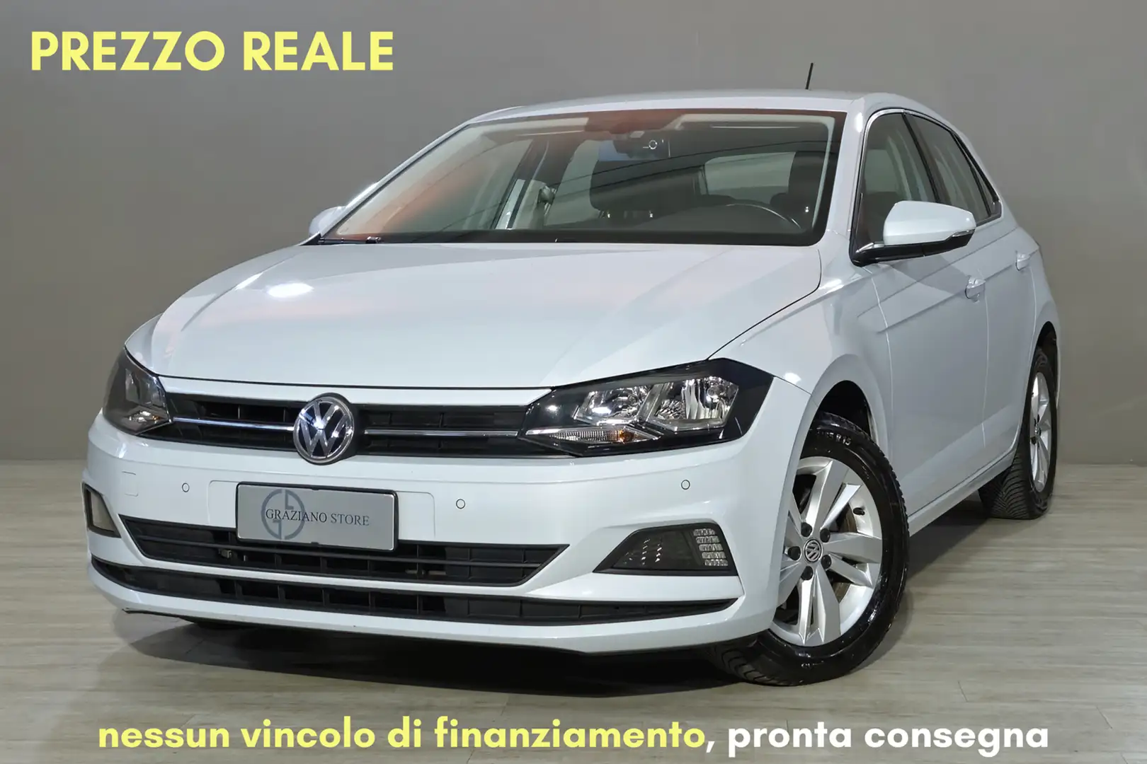 Volkswagen Polo VOLKSWAGEN Polo 1.0 EVO 80 CV 5p. Comfortline Blu Bianco - 1