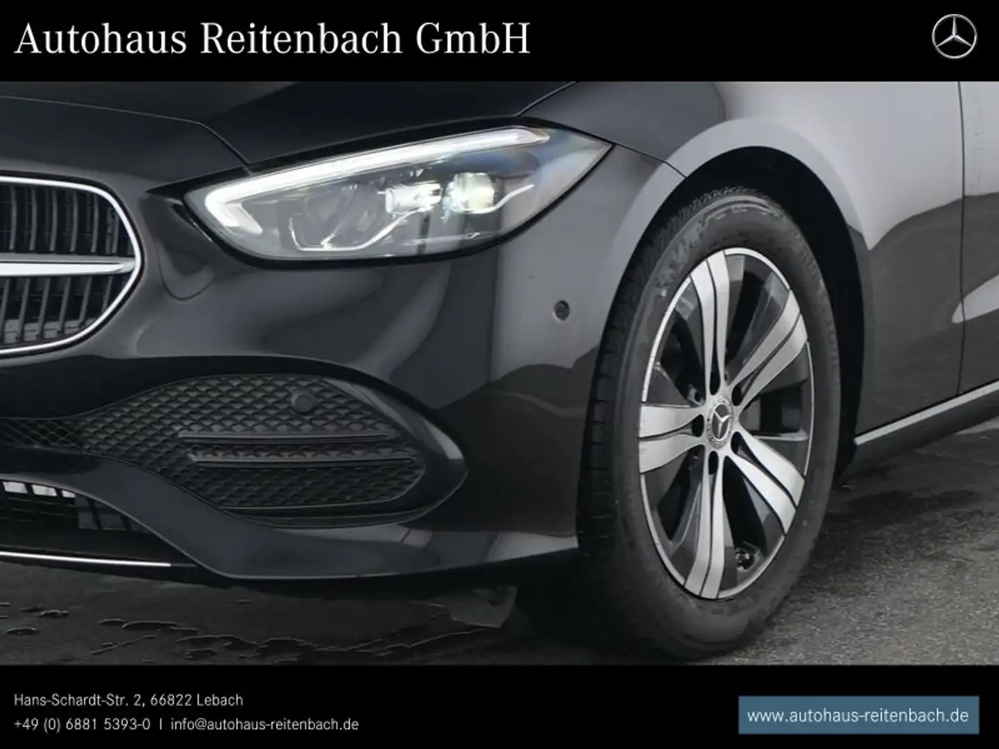 Mercedes-Benz C 180 C180T AVANTGARDE+LED+MEMO KAMERA+EASYP+TOTWINKEL Schwarz - 2