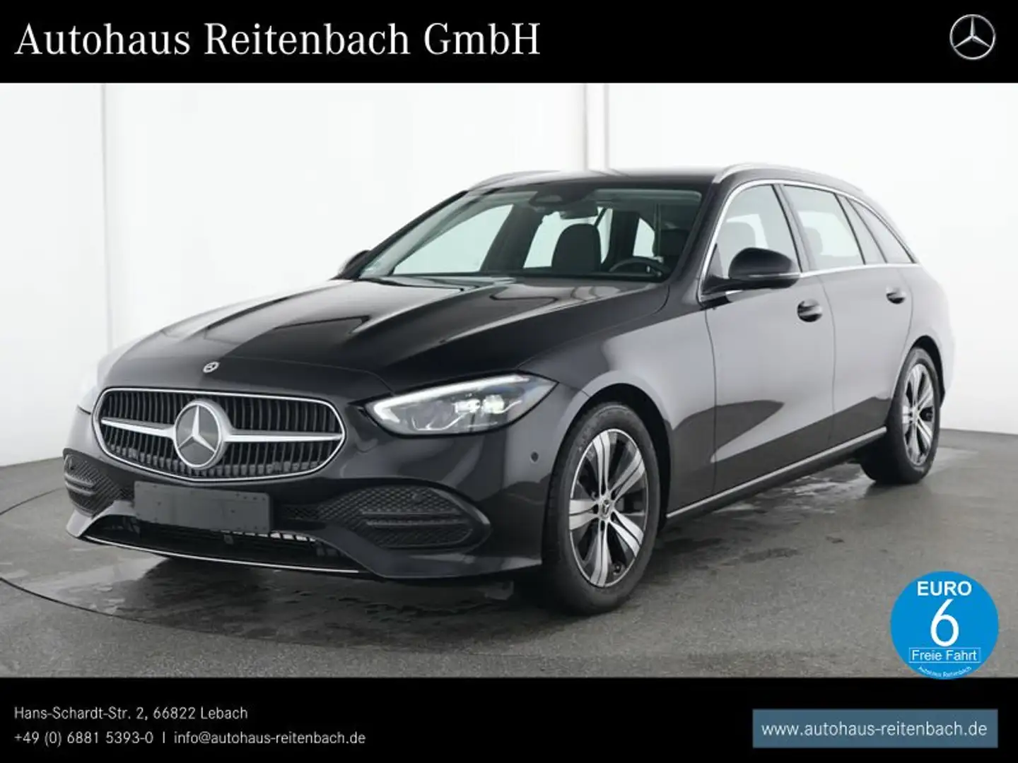 Mercedes-Benz C 180 C180T AVANTGARDE+LED+MEMO KAMERA+EASYP+TOTWINKEL Schwarz - 1