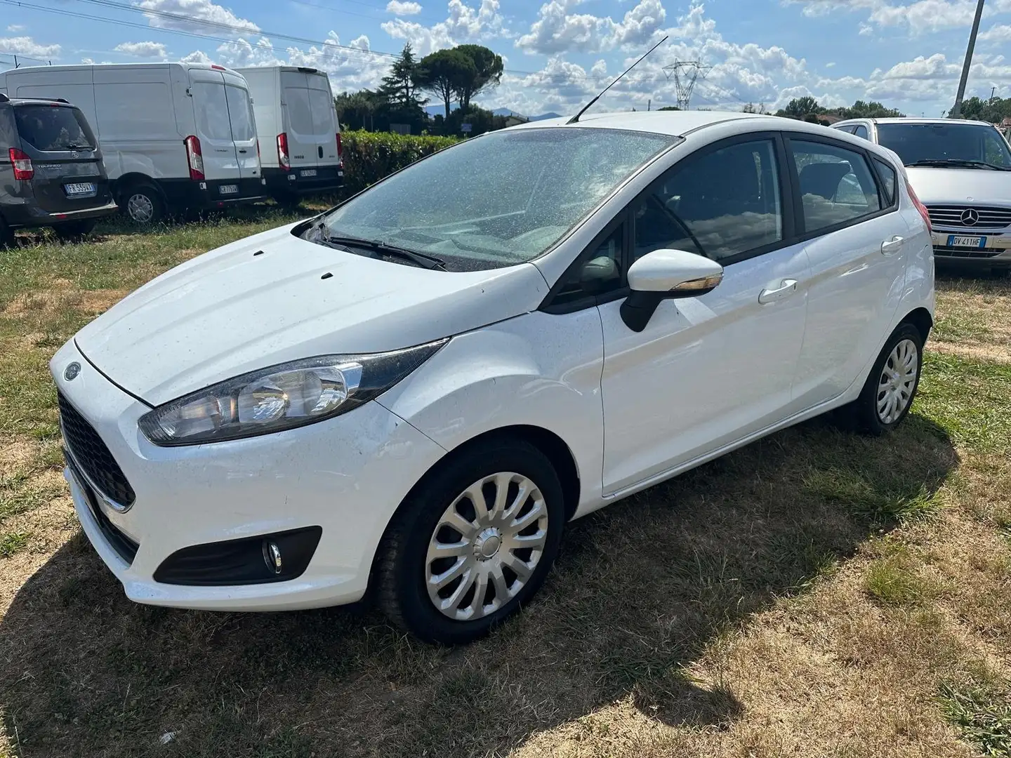 Ford Fiesta Fiesta VI 2013 5p 1.4 Plus Gpl 95cv E6 Bianco - 1