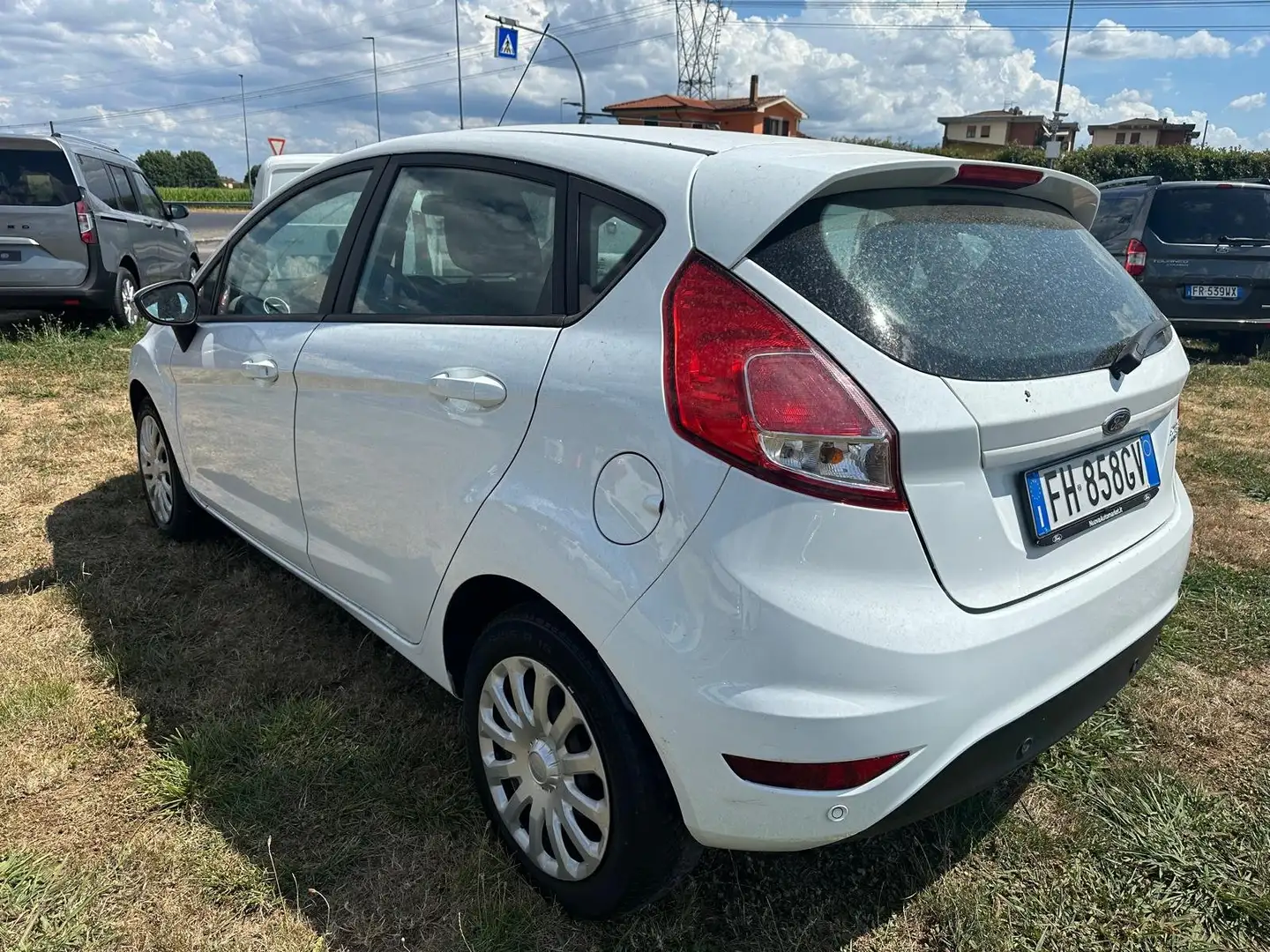 Ford Fiesta Fiesta VI 2013 5p 1.4 Plus Gpl 95cv E6 Bianco - 2