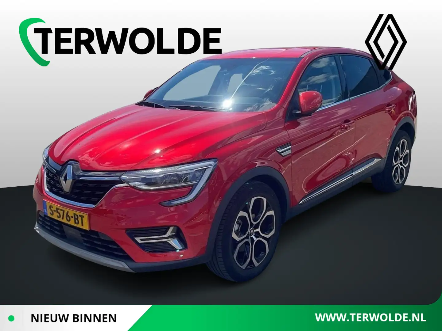 Renault Arkana 1.6 E-Tech hybrid 145 techno | Achteruitrijcamera Rood - 1