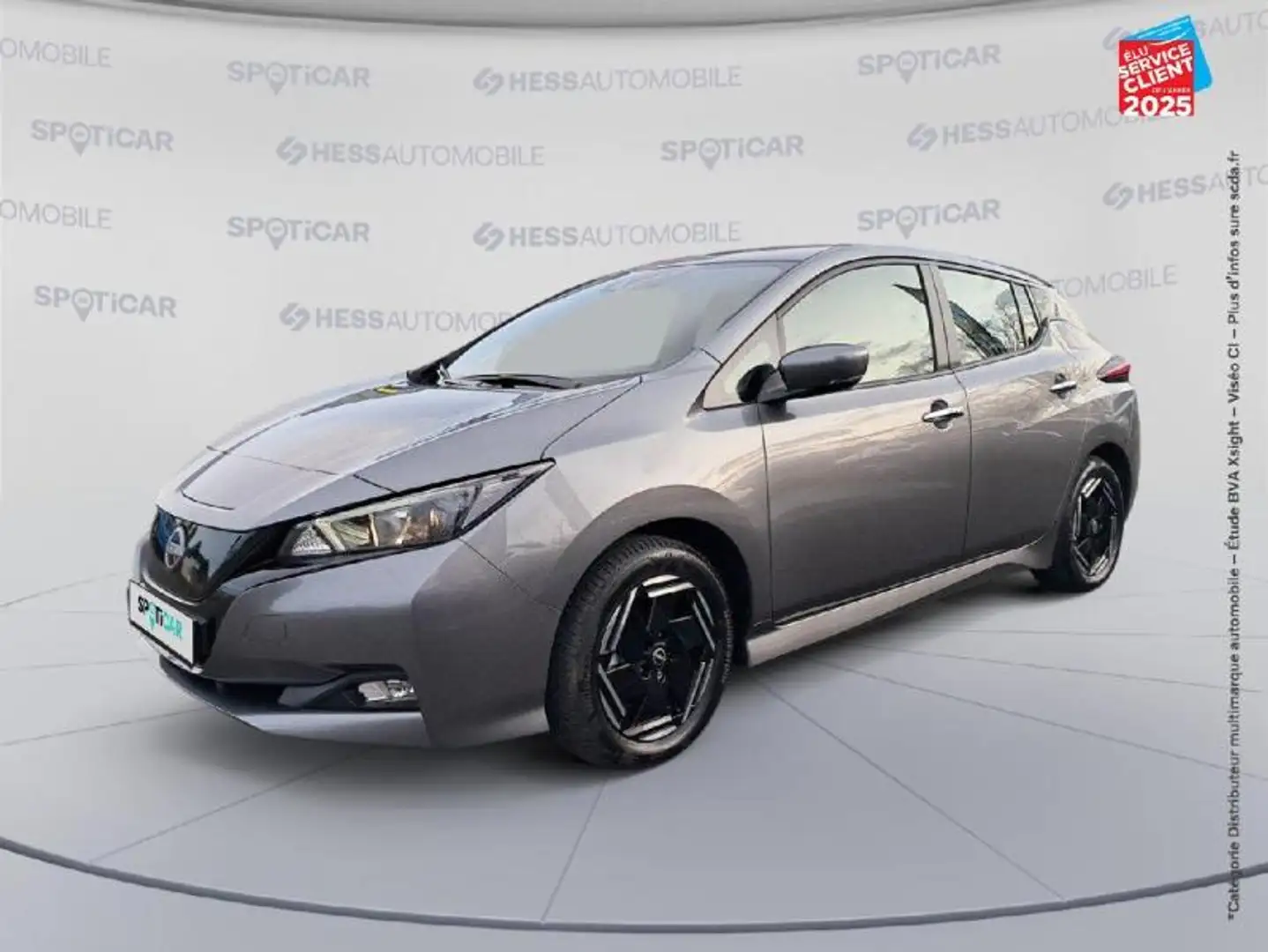Nissan Leaf 150ch 40kWh Acenta 22 Gris - 1