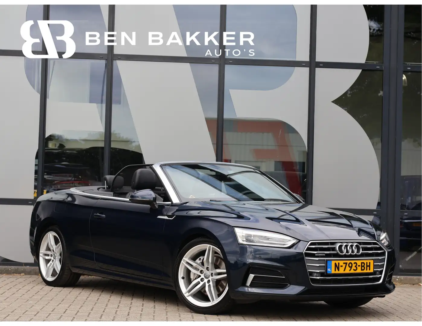 Audi A5 Cabriolet 2.0 TFSI quattro Design Pro Line Plus | Bleu - 1