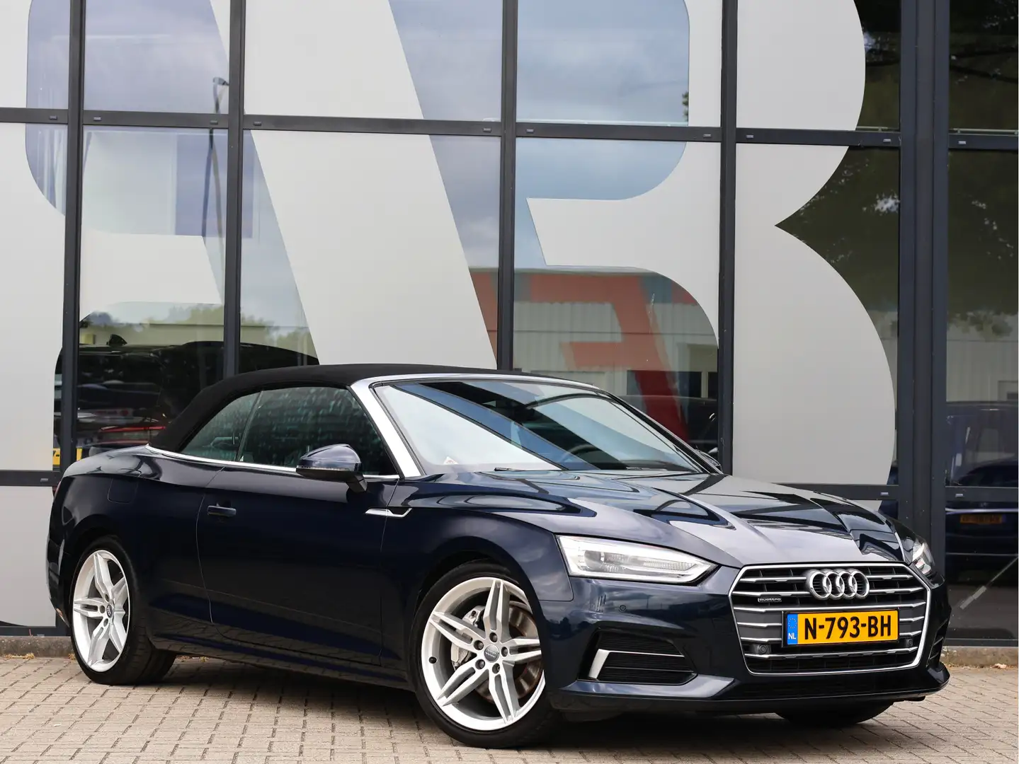 Audi A5 Cabriolet 2.0 TFSI quattro Design Pro Line Plus | Bleu - 2