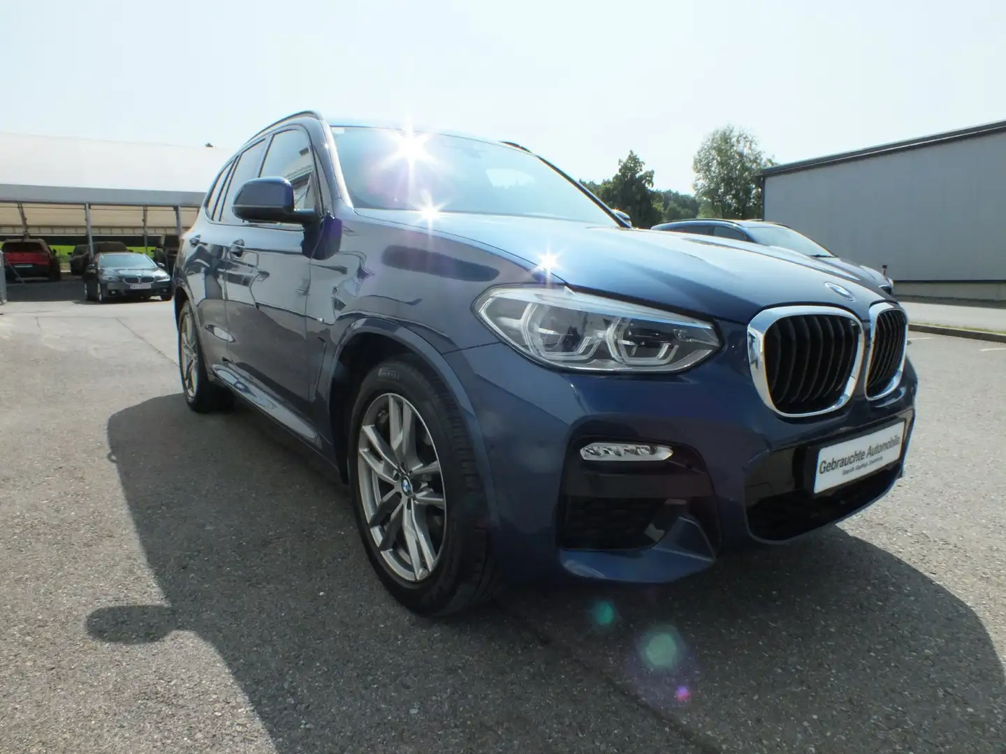 BMW X3 X3 xDrive20d Bleu - 2
