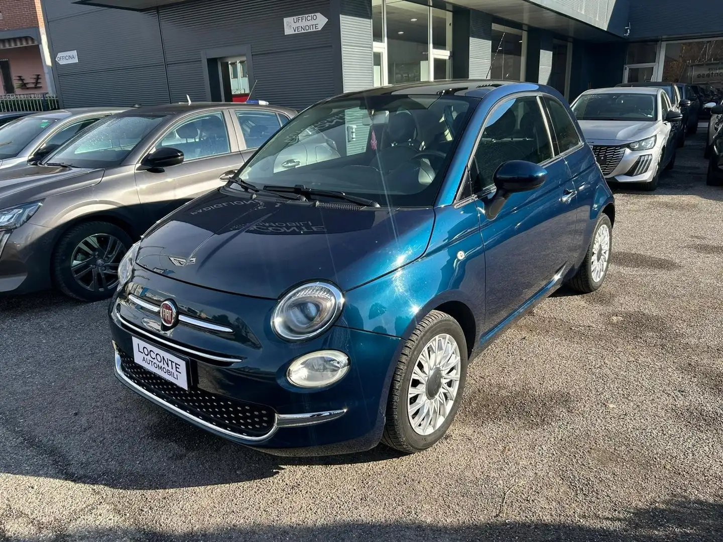 Fiat 500 1.2 Lounge 69cv *AUTOMATICO* Blu/Azzurro - 1