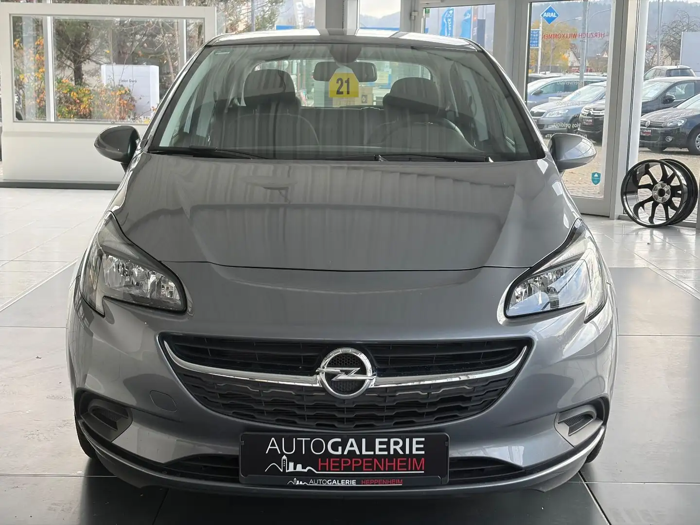 Opel Corsa E Edition/AUT/SHZ/PDC/TEMP/MFL/ALLWETTER Gris - 2
