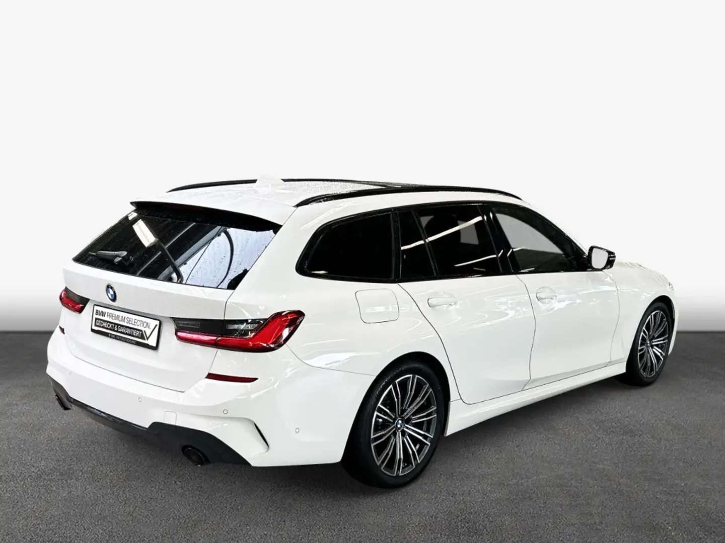 BMW 330 d Touring Aut. M Sport Blanc - 2