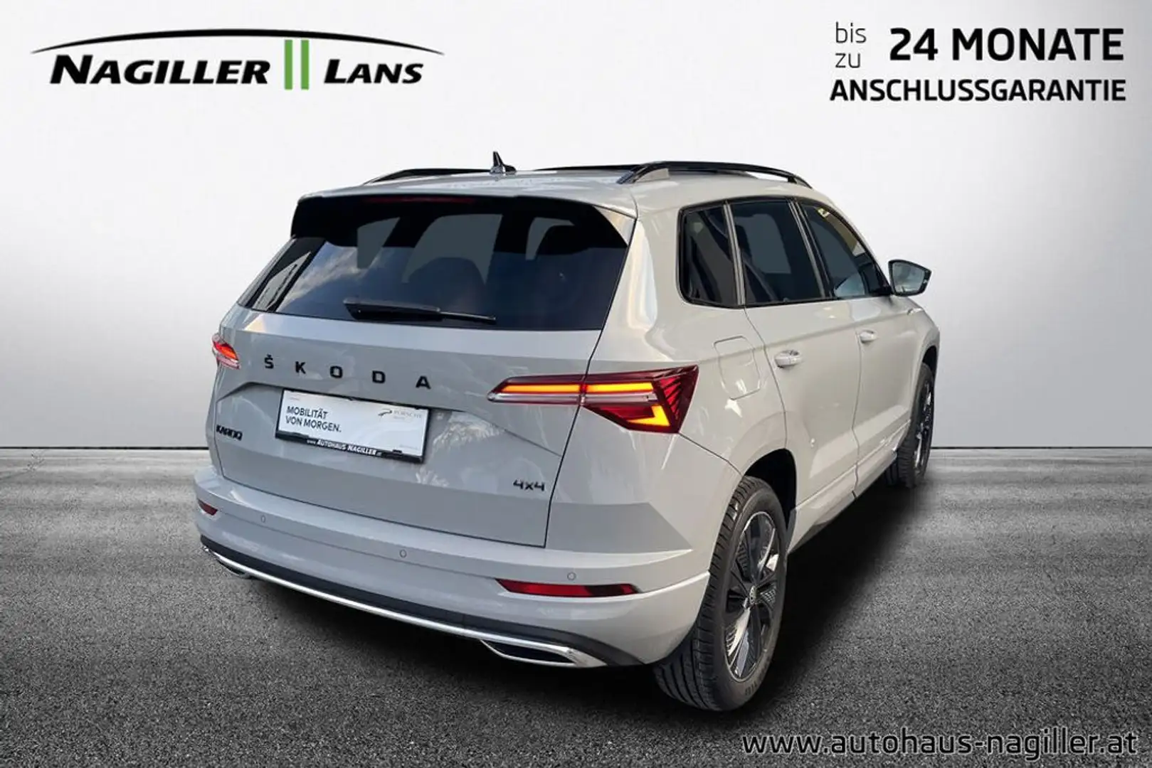 Skoda Karoq 2,0 TDI 4x4 DSG Sportline Grau - 2