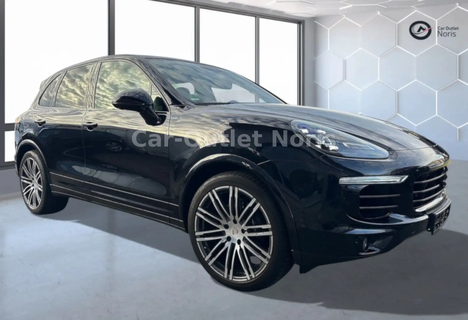Porsche Cayenne Platinum Ed.*Pano*Luftfederung*360*StdH.ACC*21" Noir - 2