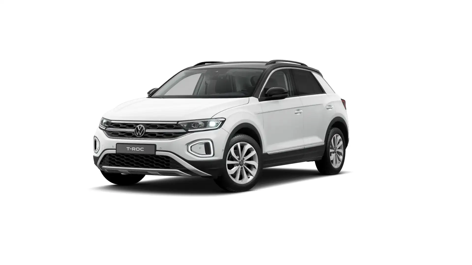 Volkswagen T-Roc 1.0 TSI STYLE ASSIST NAVI EASY OPEN Blanc - 2