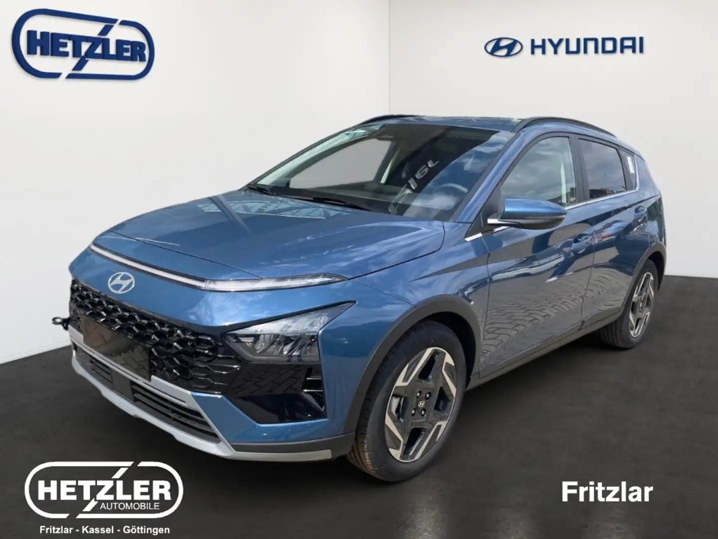 Hyundai BAYON Prime 2WD 1.0 T-GDI EU6e Navi Digitales Cockpit So Blu/Azzurro - 1