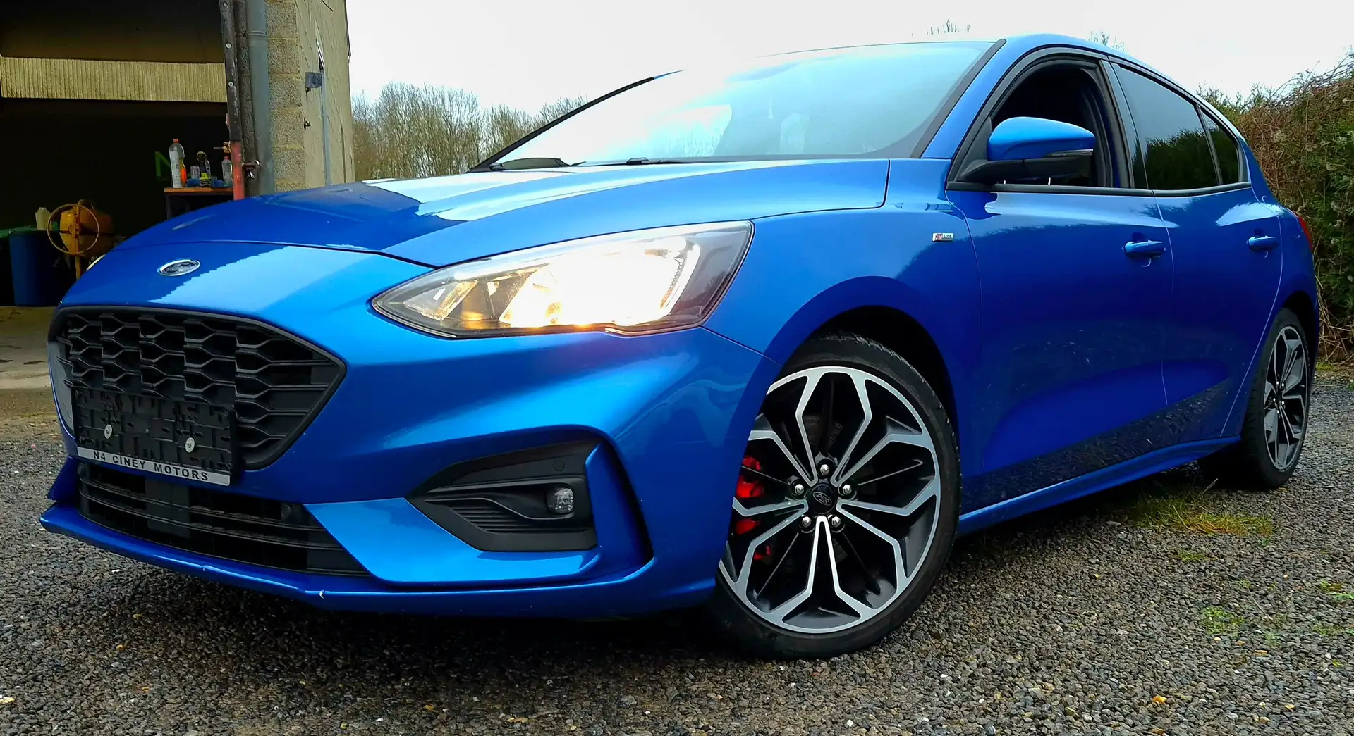 Ford Focus 2.0 TDCi ST Line PowerShift Bleu - 1
