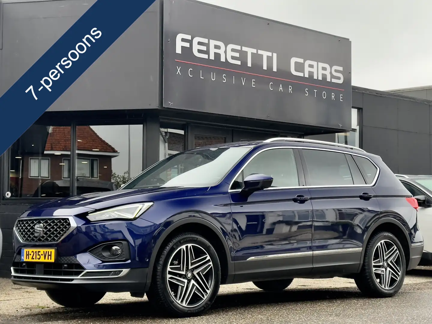 SEAT Tarraco 1.5 TSI AUT7 XCELLENCE 7PERS. NAVI CAMERA DIGI-DAS Blauw - 1