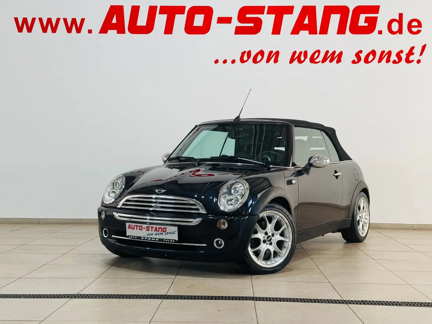 MINI Cooper Cabrio*LEDER+XENON+SH+SOMMER-/WINTER* Schwarz - 1