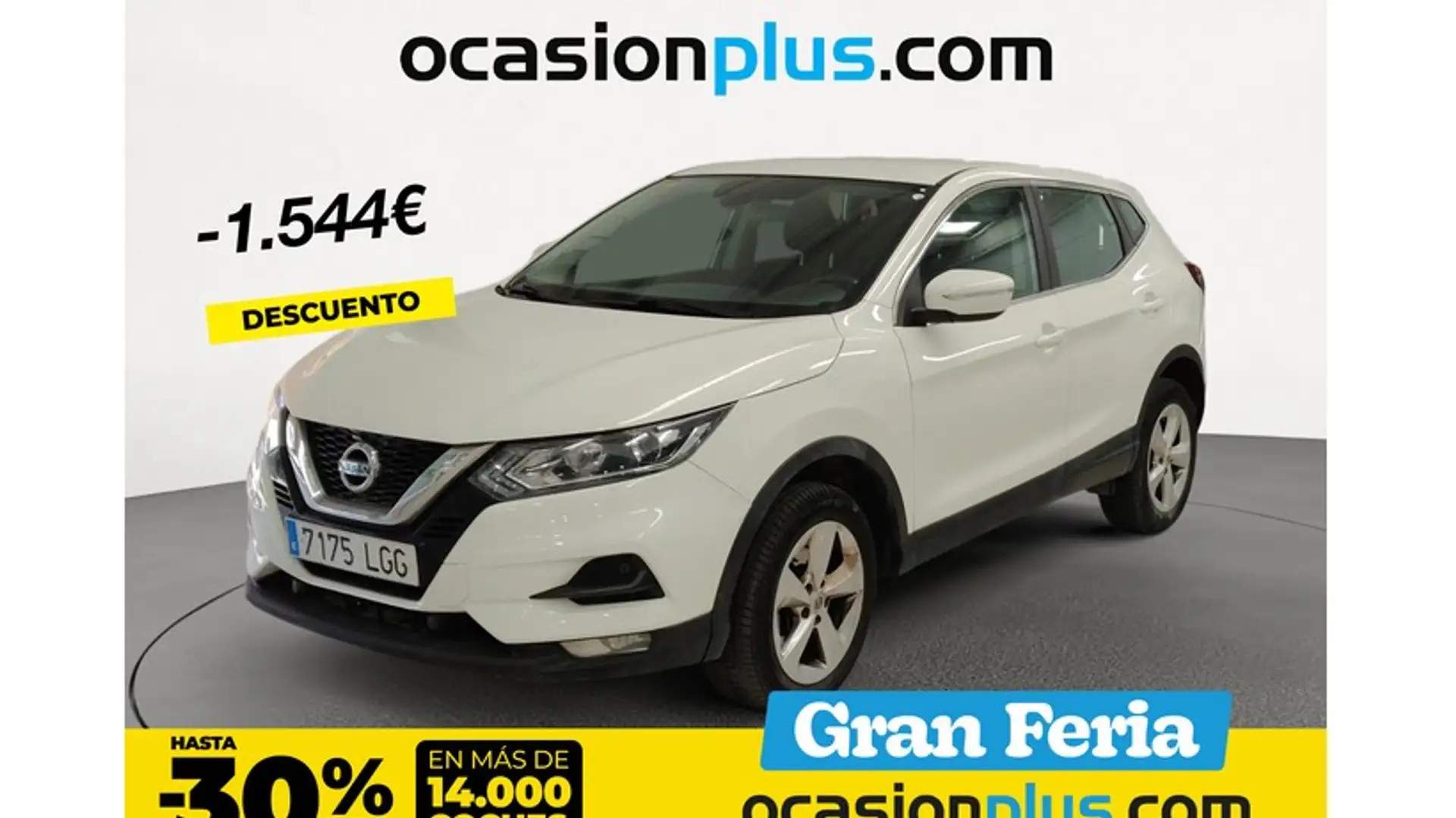 Nissan Qashqai 1.5dCi Acenta 4x2 85kW Blanco - 1