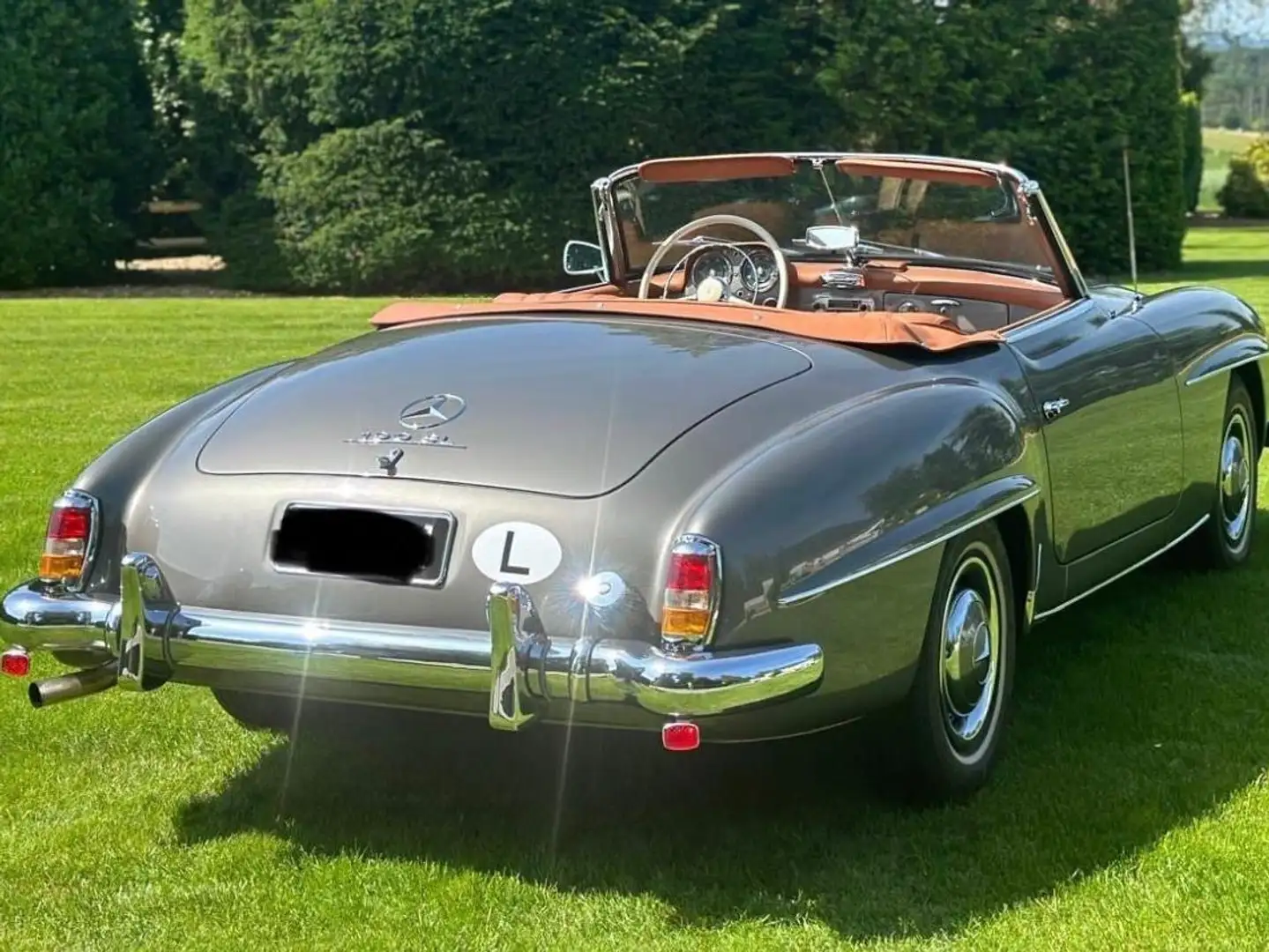 Mercedes-Benz 190 SL Gris - 2