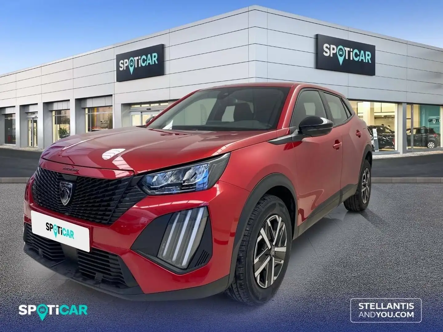 Peugeot 2008 1.2 PureTech S&S Active 100 Rojo - 1