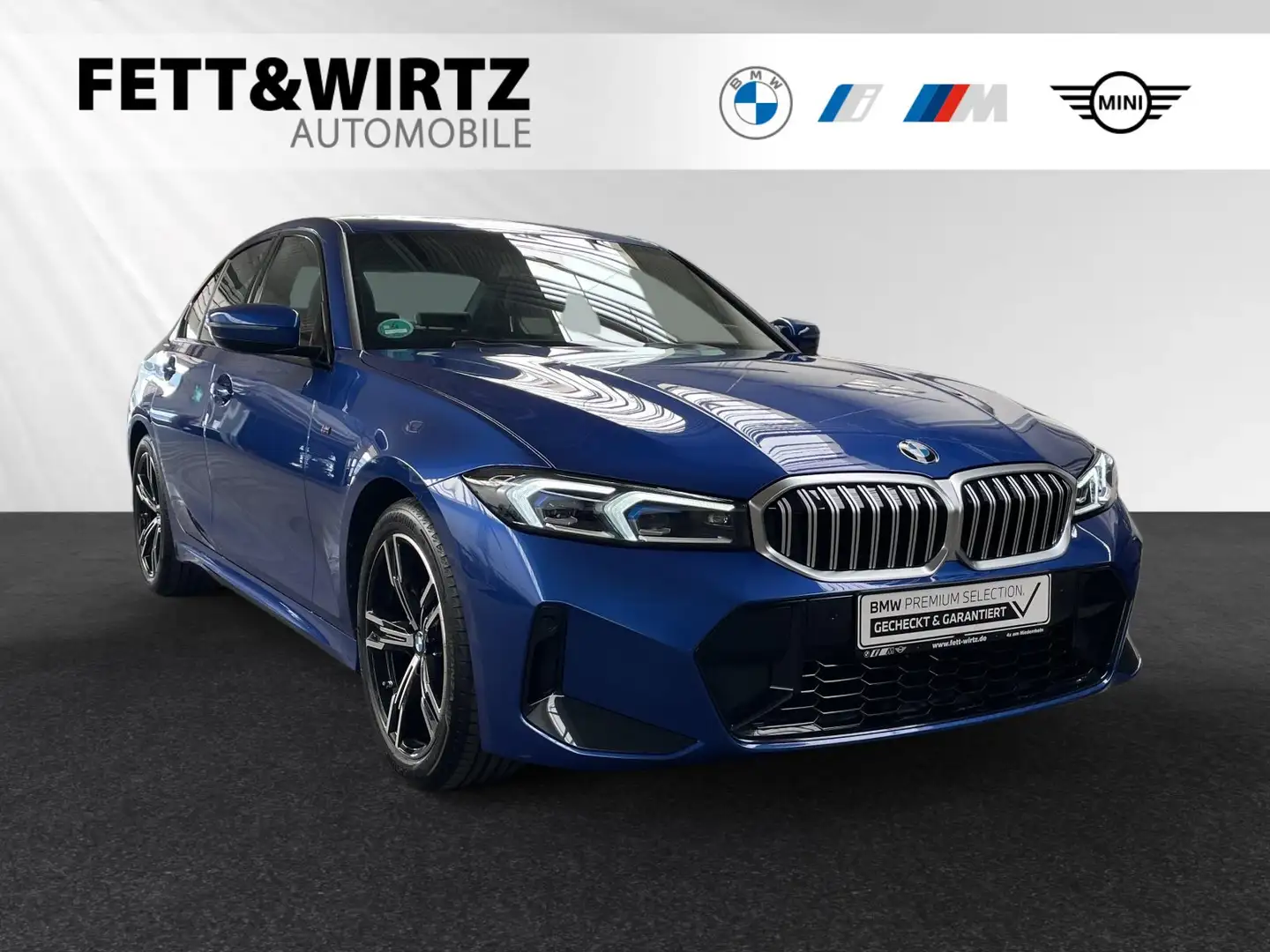 BMW 320 d xDrive M Sportpaket|Glasdach|LCProf.|HiFi Blau - 1