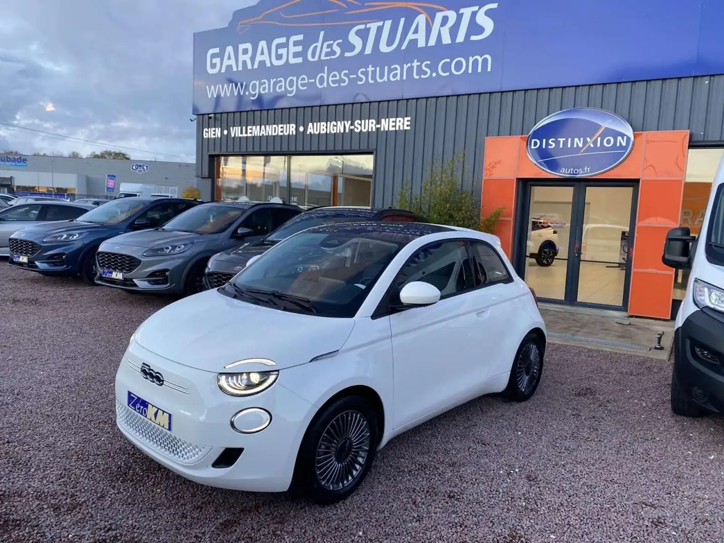 Fiat 500e ELECTRIQUE 118CV ICONE Blanc - 1