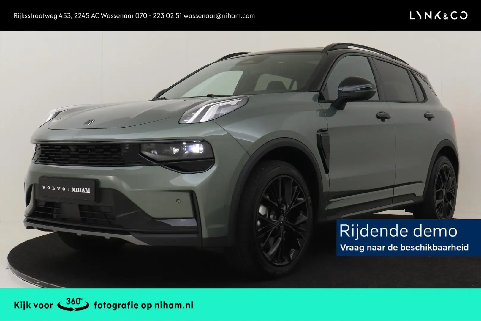 Lynk & Co 01 1.5 PHEV MORE *NIEUW MODEL* -LEDER|ELEK.STOEL|360° Groen - 1