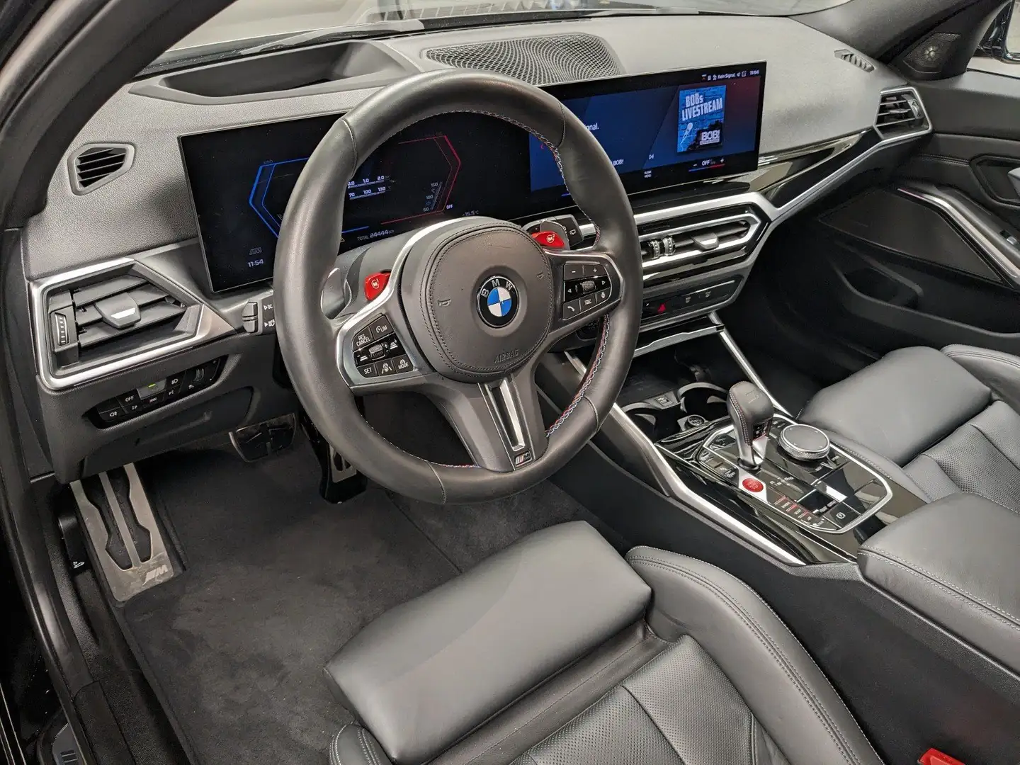 BMW M3 Competition Leas ab 1.453 - LASER DA+ H/K SitzLuft Černá - 2